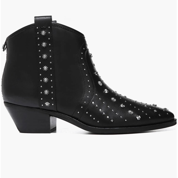 Sam Edelman “Brian” Studded Leather Booties - Black - Size 8 - New w/o box - Picture 4 of 14